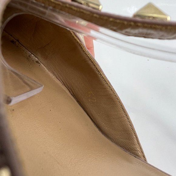 🌷❤️🔥FINAL SALE 🔥 NO OFFERS🌷Christian Louboutin Lady Lynch Swarovski 38.5 - Picture 2 of 9